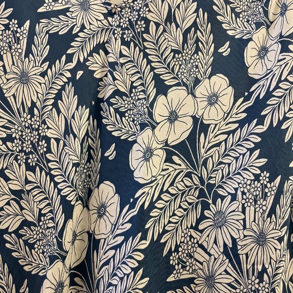 Abigail Borg J. CREW‎ Silk Blue Floral Slip Top AND Skirt Women's Size 6 SET - Picture 10 of 10